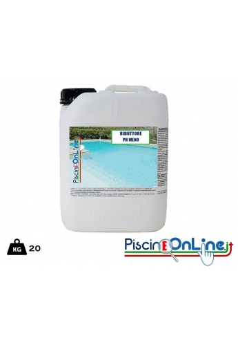 PH MENO LIQUIDO 20 lt TRATTAMENTO ACQUA PISCINA - offerte prodotti chimici per pulizia piscina online