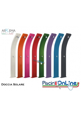 DOCCIA SOLARE DA GIARDINO DADA DA 40 LITRI CON 8 COLORAZIONI