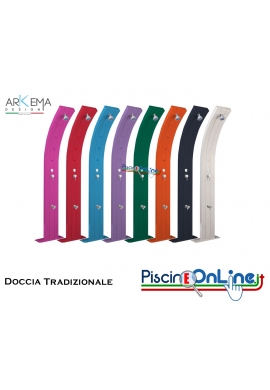 DOCCIA TRADIZIONALE DA GIARDINO - DADA - DA 40 LITRI VARIE COLORAZIONI