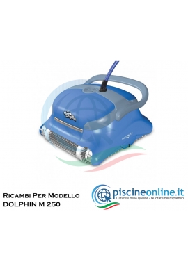 RICAMBI PER ROBOT PISCINA DOLPHIN MAYTRONICS - MODELLO: DOLPHIN M 250