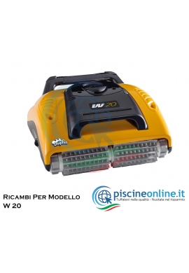 RICAMBI PER ROBOT PISCINA DOLPHIN MAYTRONICS - MODELLO: DOLPHIN W20