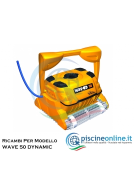 RICAMBI PER ROBOT PISCINA DOLPHIN MAYTRONICS - MODELLO: DOLPHIN WAVE 50 DYNAMIC