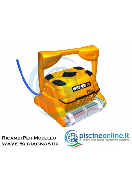 RICAMBI PER ROBOT PISCINA DOLPHIN MAYTRONICS - MODELLO: DOLPHIN WAVE 50 DIAGNOSTIC