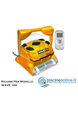 RICAMBI PER ROBOT PISCINA DOLPHIN MAYTRONICS - MODELLO: DOLPHIN WAVE 100