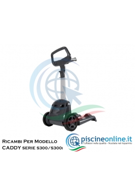 RICAMBI PER CARRELLO PORTA ROBOT DOLPHIN MAYTRONICS - MODELLO: CADDY SERIE S300/S300i