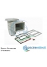 SKIMMER A BOCCA STANDARD + PROLUNGA PROFONDITA' DA 331 MILLIMETRI - FORNITURA PER ISTALLAZIONE COMPLETA