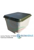 LOCALE TECNICO DA INTERRARE COMPLETO DI CERNIERA E CHIUSURA DI SICUREZZA - VUOTO CON COPERCHIO - 0.60 MC