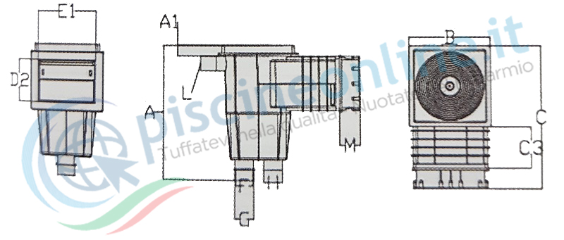 DIMENSIONI SKIMMER
