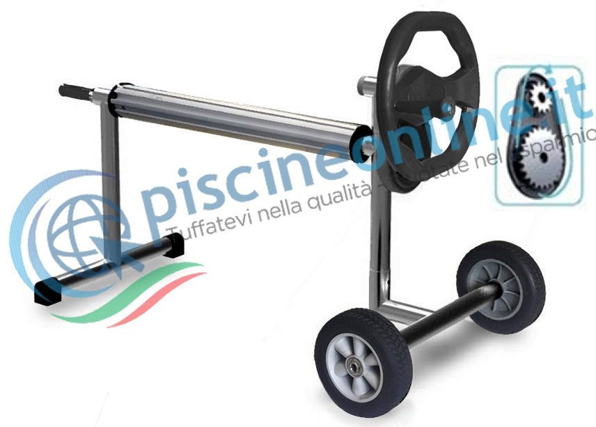 RULLO AVVOLGITELO PER COPERTURA PISCINA